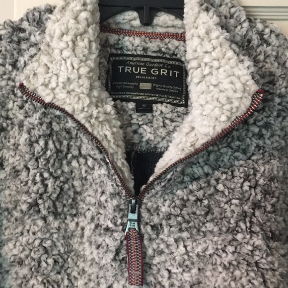 Original True Grit grey pullover - Picture 2 of 2
